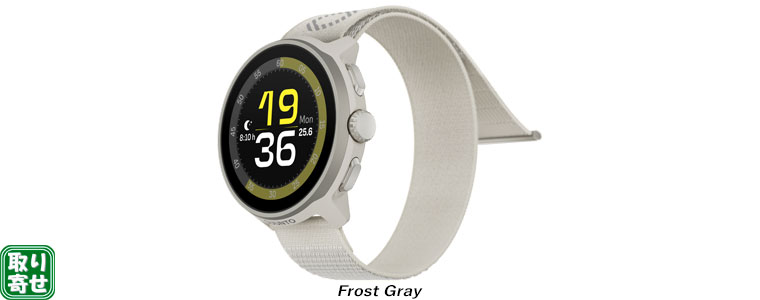 �����Suunto Run Frost Gray �e�L�X�^�C���X�g���b�v