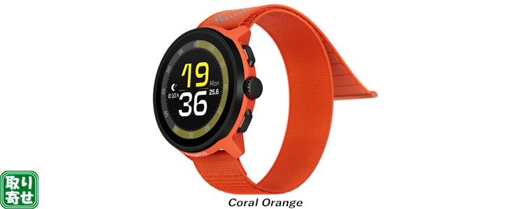 �����Suunto Run Coral Orange �e�L�X�^�C���X�g���b�v