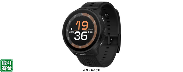 �����Suunto Run All Black �V���R���X�g���b�v