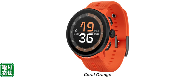 �����Suunto Run Coral Orange �V���R���X�g���b�v
